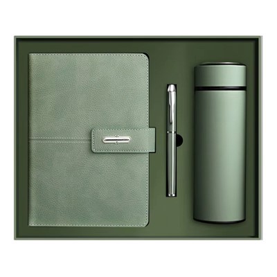 개인화 된 일기 및 펜 세트